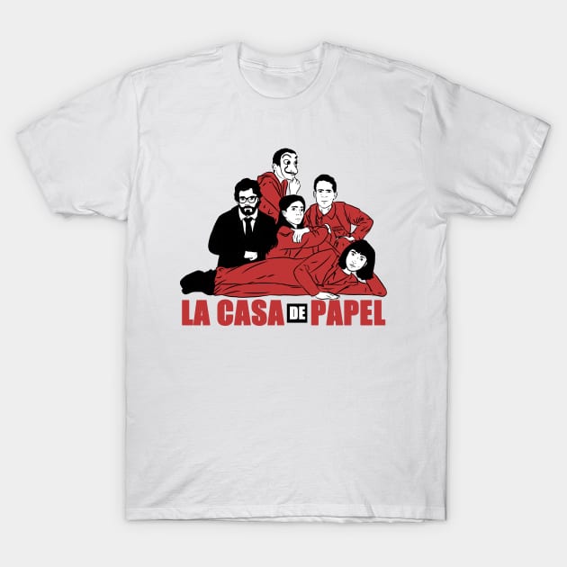 la casa de papel T-Shirt by nostalgia